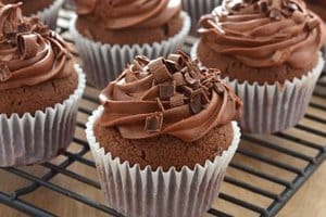 Cupcake de chocolate – Receita de Cupcake