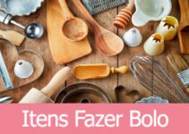 Utensílios para fazer bolos