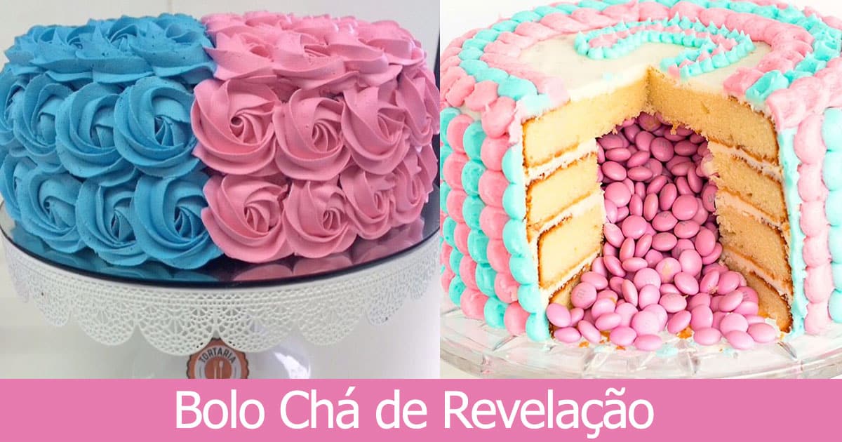 Bolo Revelacao Bolo Cha Revelacao Confeiteira