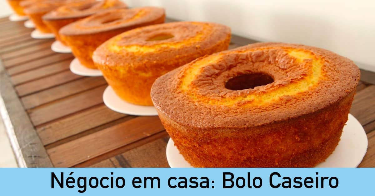 Produção de bolo caseiro vira negócio - Confeiteira