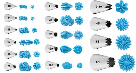 bicos de confeitar