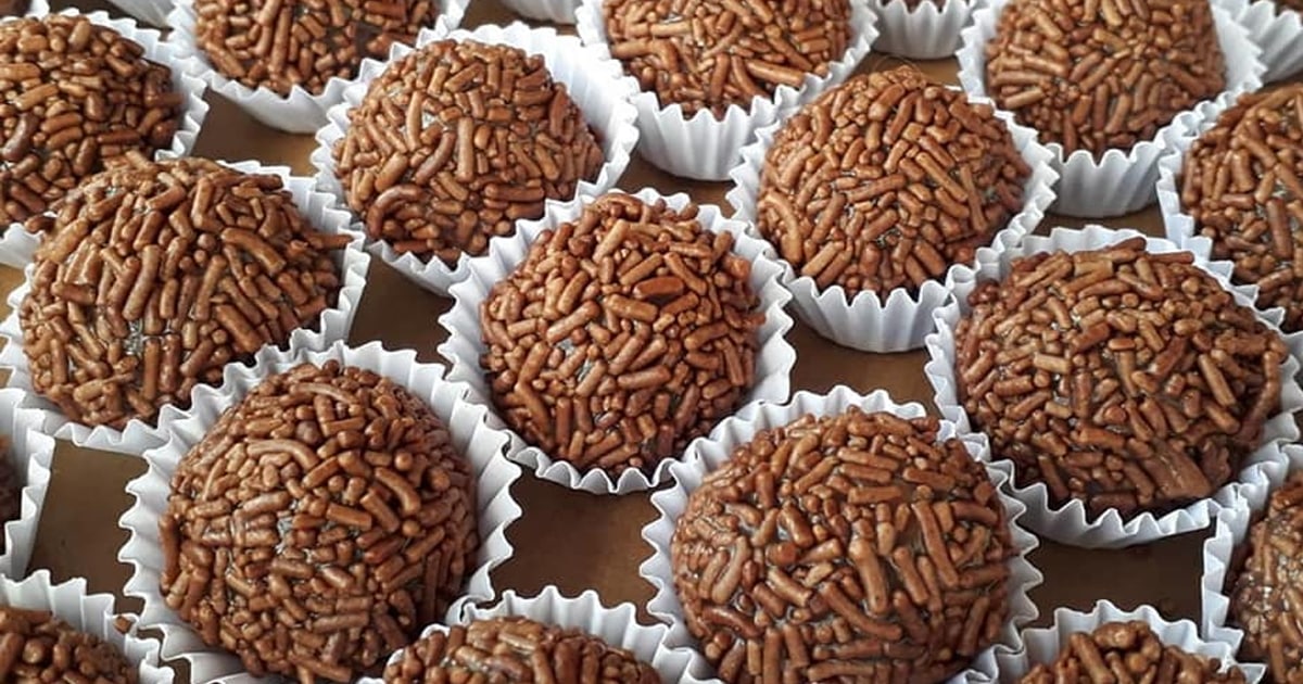 brigadeiro sem leite condensado