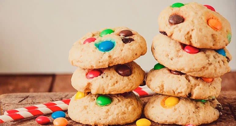 cookie m&ms