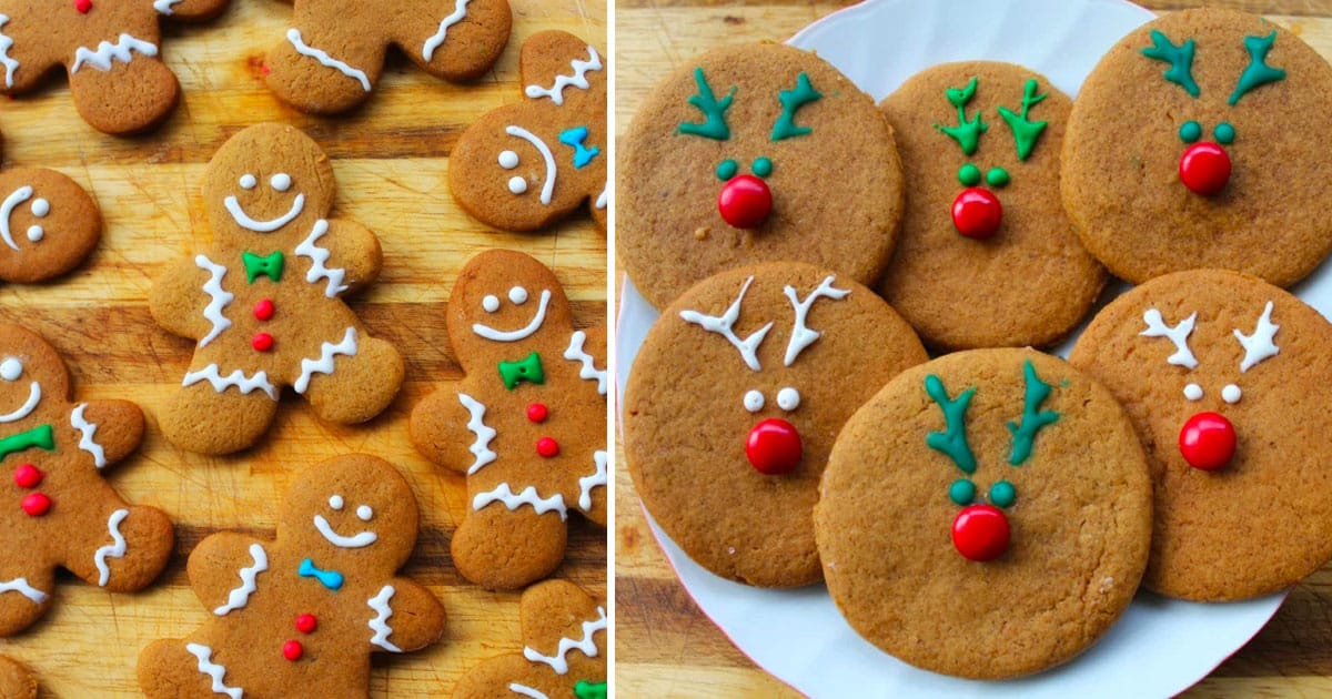 Biscoitos de Gengibre de Natal - (GINGERBREAD) - Confeiteira Biscoitos de Gengibre de Natal - (GINGERBREAD) - Confeiteira