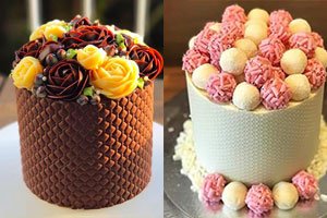 dressed cake