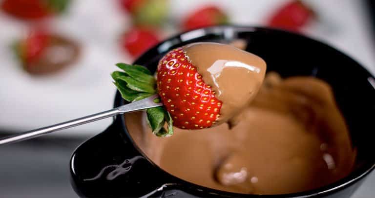 fondue de nutella