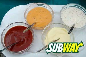 Receitas dos molhos do Subway