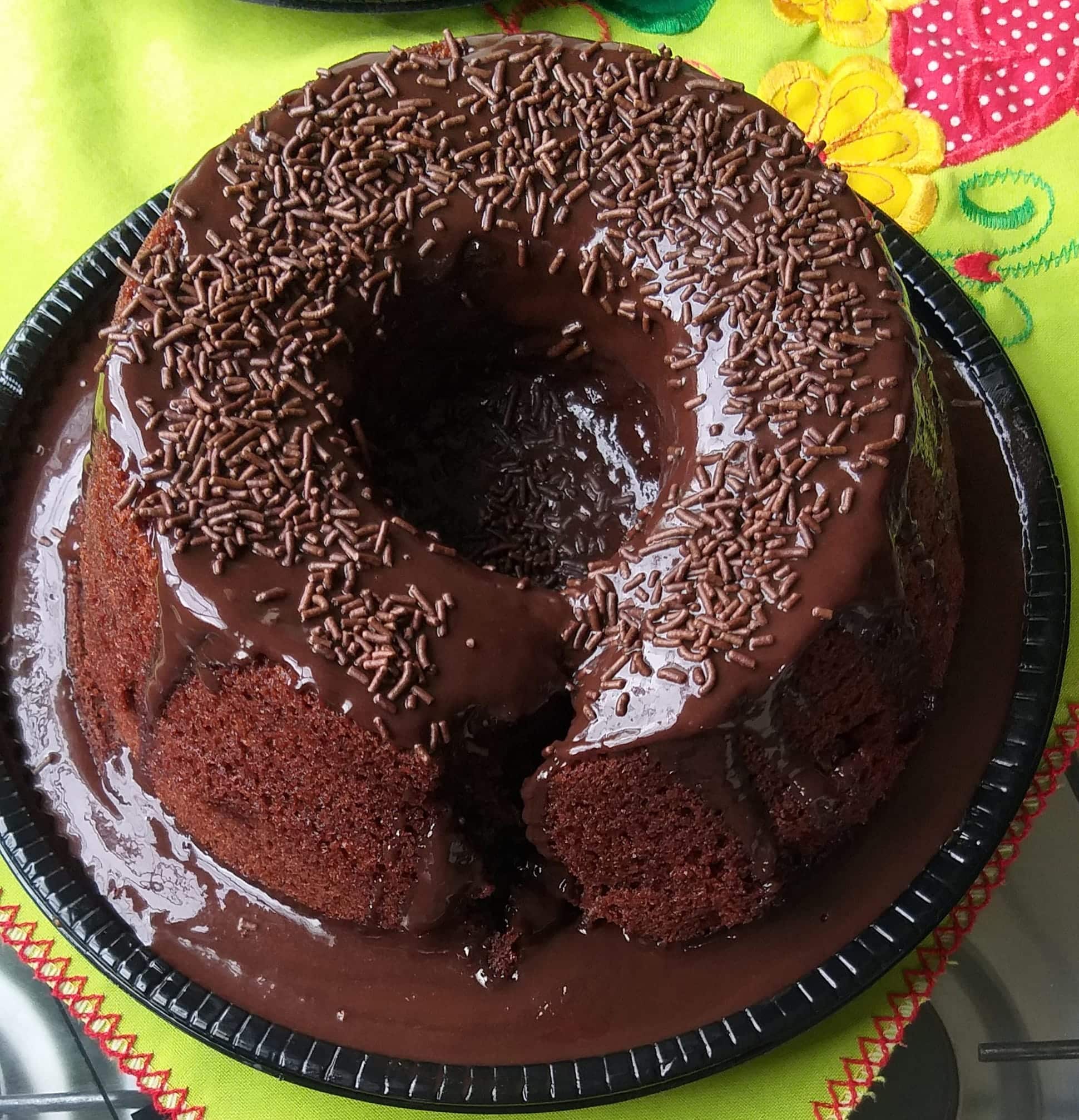 bolo de chocolate receita