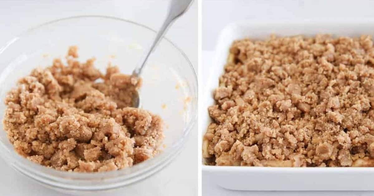 crumble maca simples