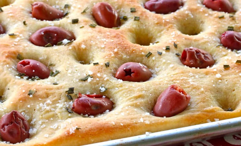 focaccia azeitona