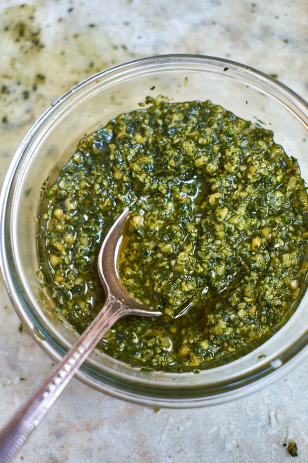 pesto pronto receita