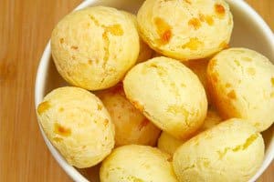 Receita de pão de queijo