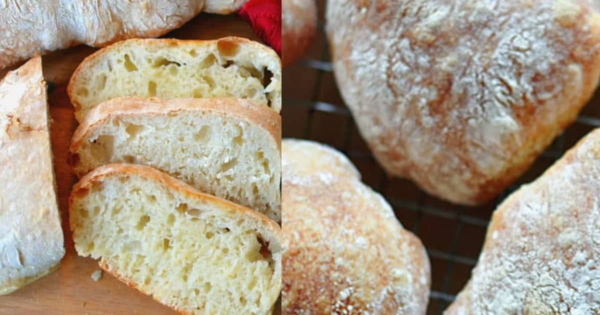 pao ciabatta receita