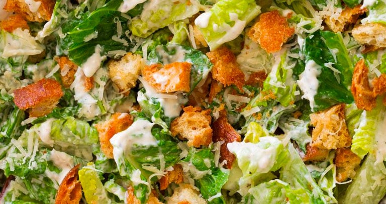 ceasar salad receita