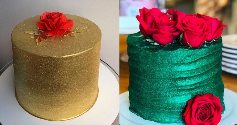 GLOW CAKE MALETA DE MAQUIAGEM  BOLO COM GLITTER TENDÊNCIA 