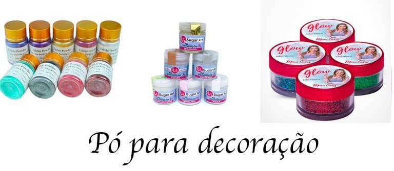 po para decoracao 
