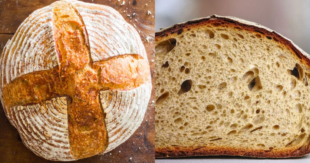 pão com levain