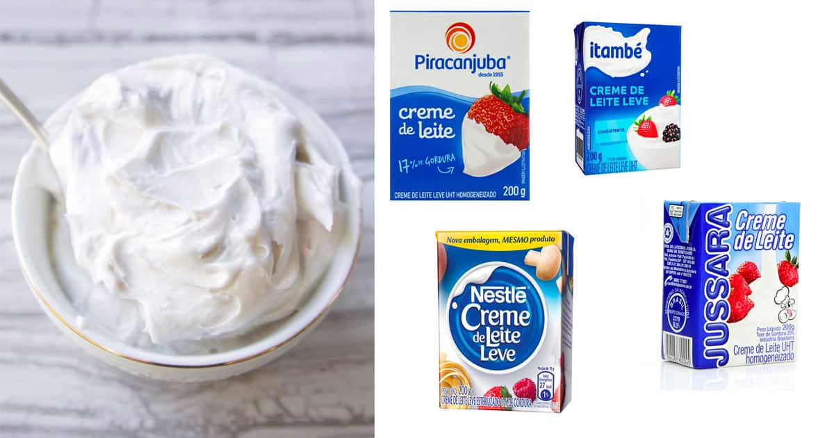 Creme de leite fresco, de lata e UHT diferenças e como usar Confeiteira
