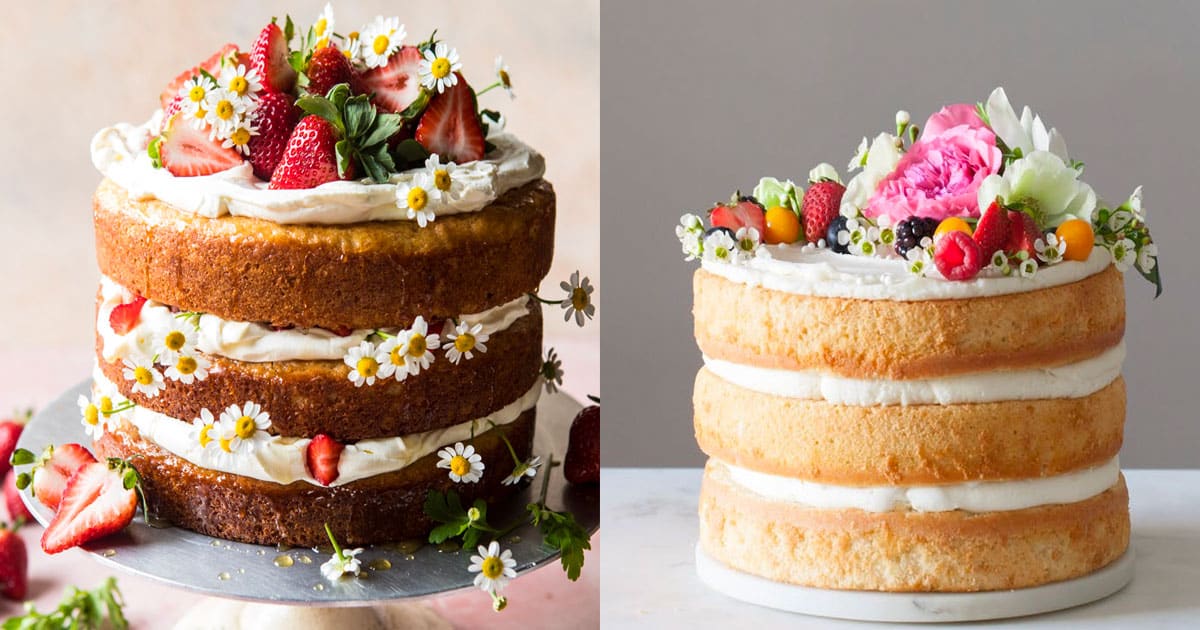 Vivendo Bem: Naked Cake