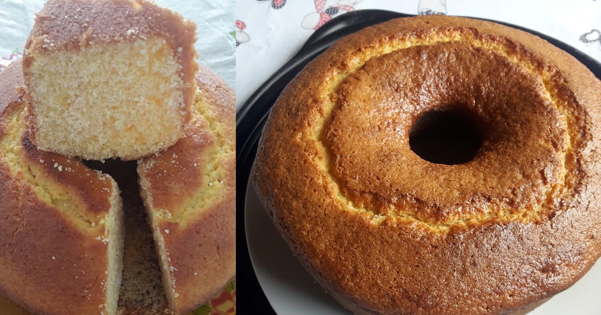 Bolo de fubá fofinho - TudoGostoso, Receita