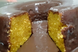 bolo de cenoura
