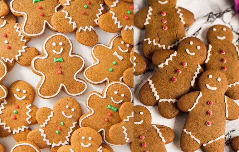 Biscoito Gingerbread Decorado - Biscoito de Natal - Confeiteira