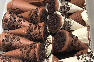 receita de cone trufado