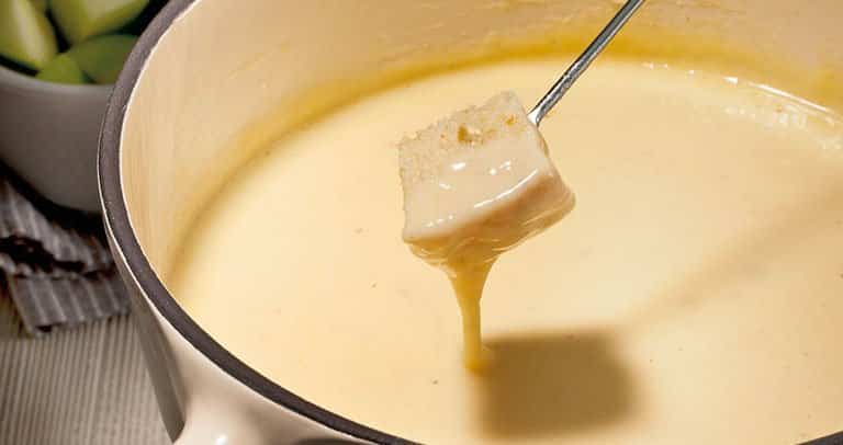 receita completa fondue queijo