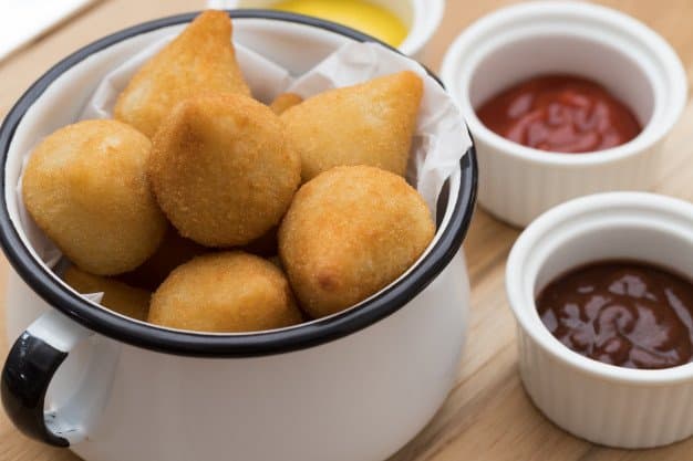 coxinha tipos