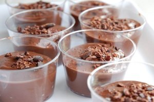 mousse de chocolate