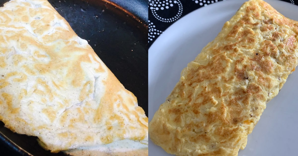 omelete receita