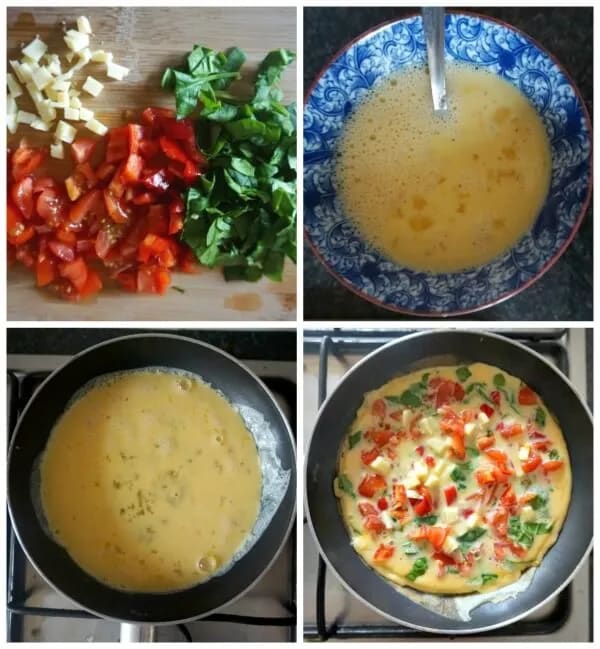 omelete vegano
