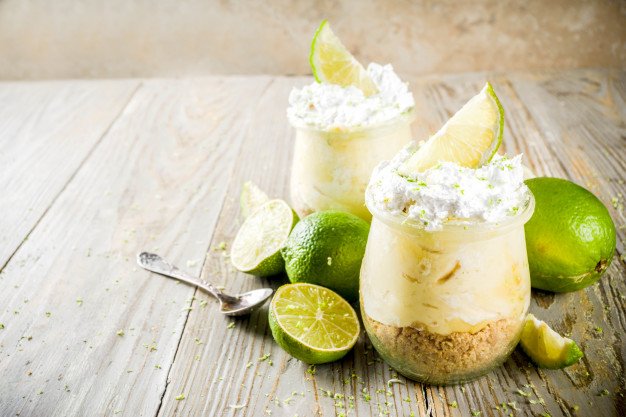 torta de mousse de limão