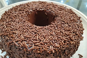 Receita de Brigadeirão tradicional