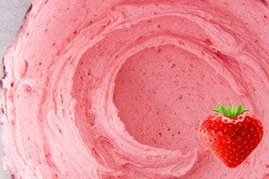 Recheio Mousse de Morango – Para Bolo