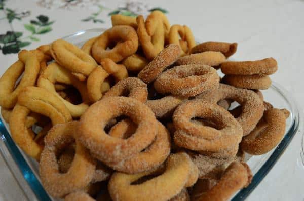 biscoito doce com canela