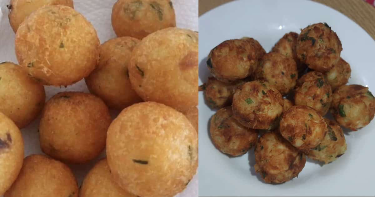 bolinho de bacalhau