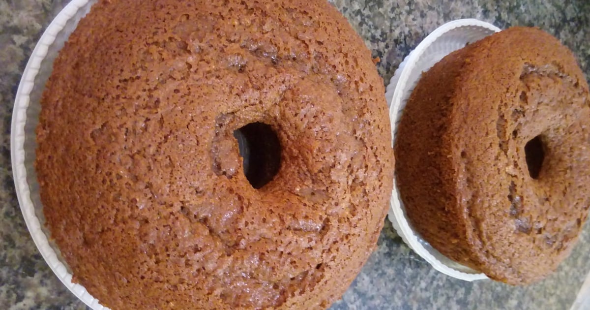 Bolo de chocolate sem farinha de trigo, sem leite e super rápido