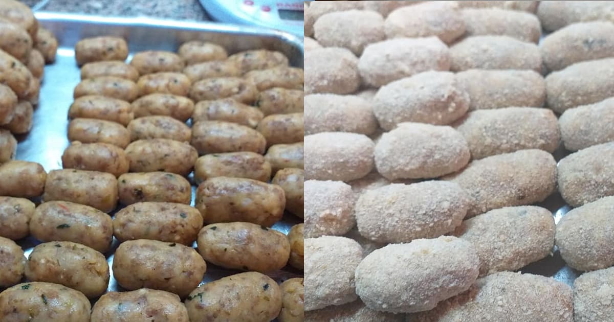 croquete de carne 
