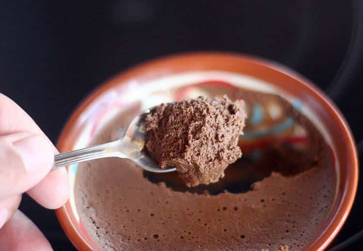 mousse de cacau