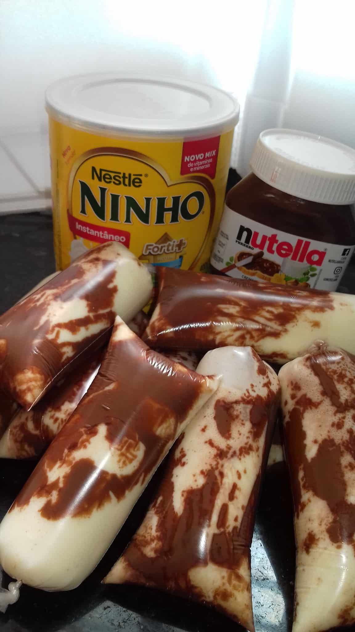 ninho com nutella