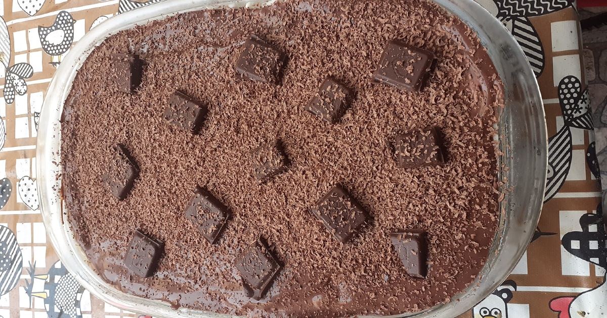 pave de chocolate simples