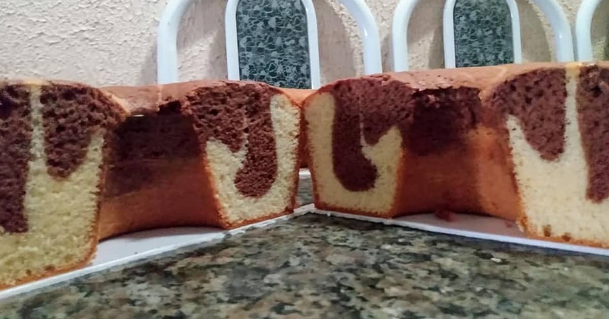 bolo mesclado 