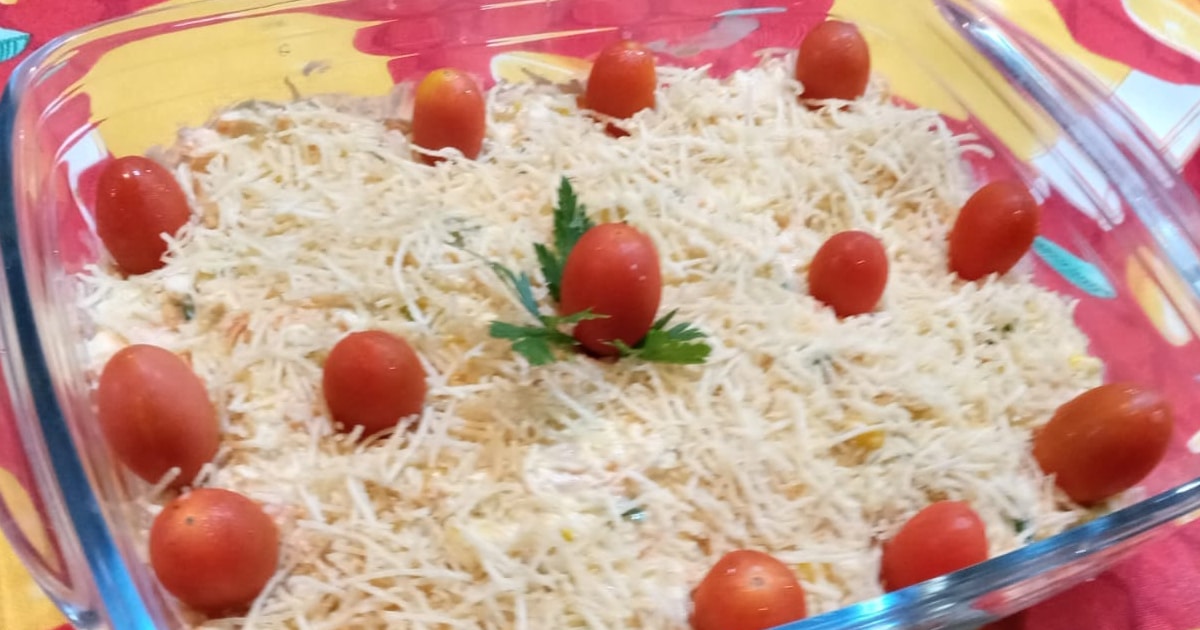 decoração batata palha e tomate