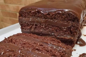 bolo nega maluca receita