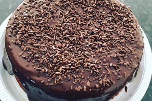 bolo vulcao de chocolate
