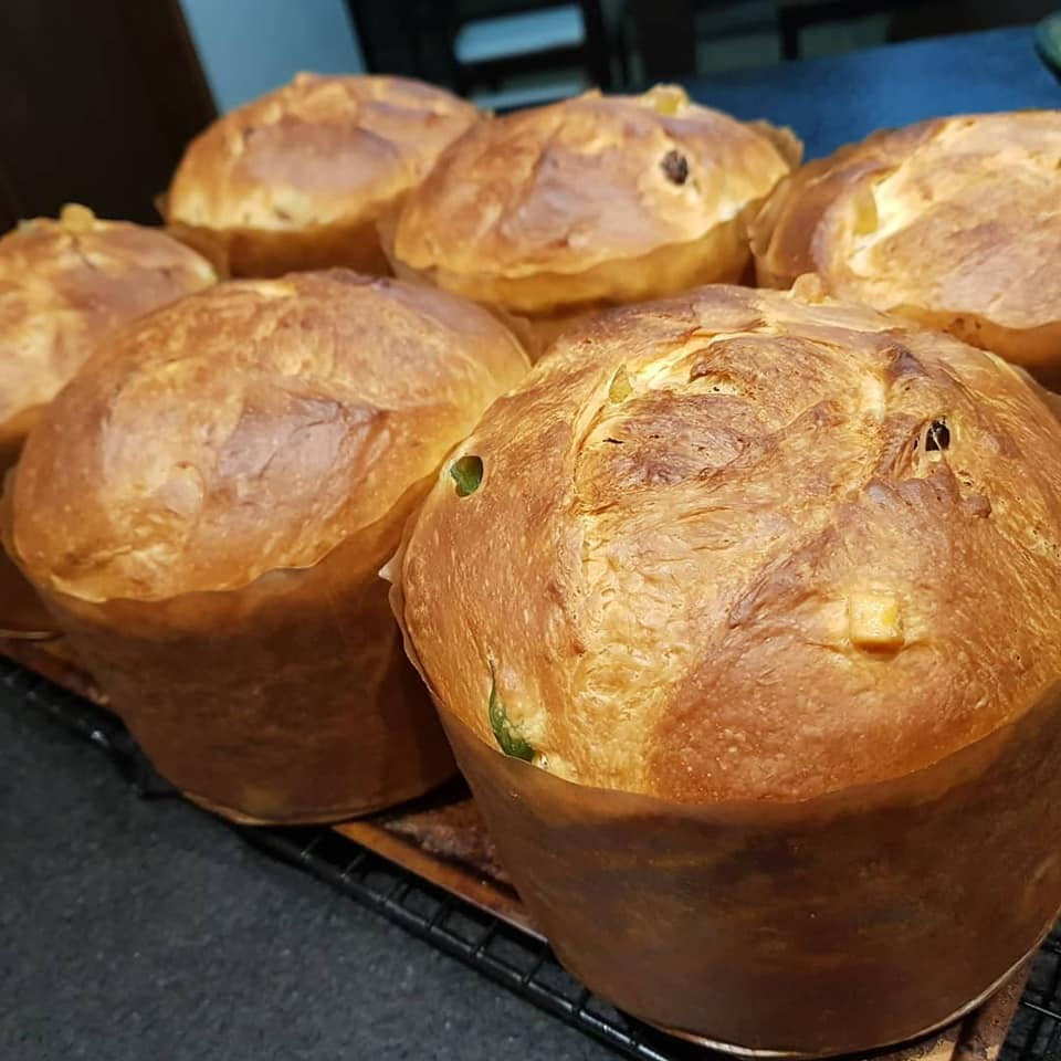panetone caseiro