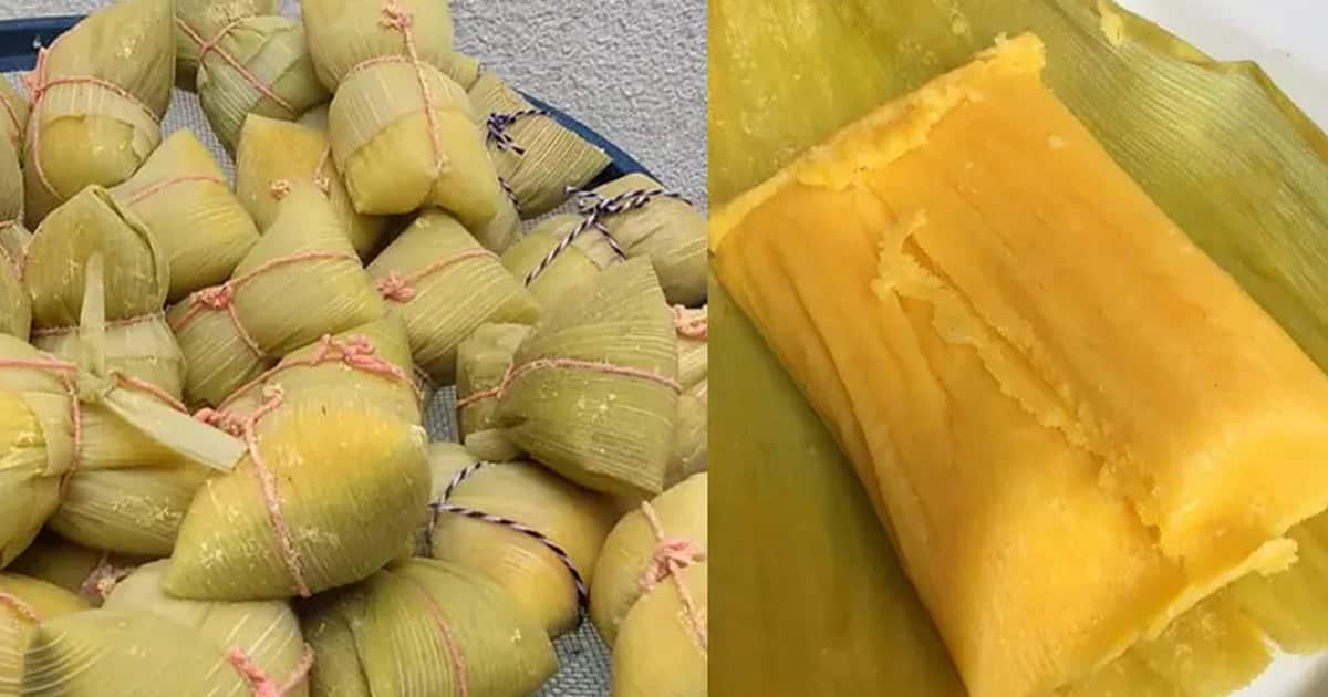 Receita de Pamonha Doce e Salgada