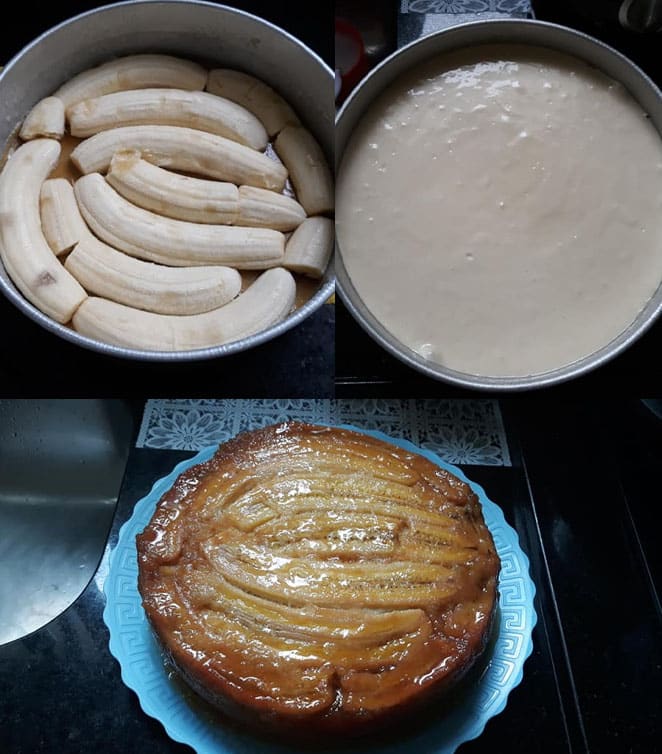 Como se faz bolo de banana simples de liquidificador fofinho e caramelizado  – MasterChef