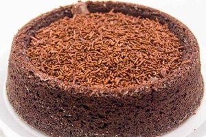 Bolo piscina de chocolate – Receita simples